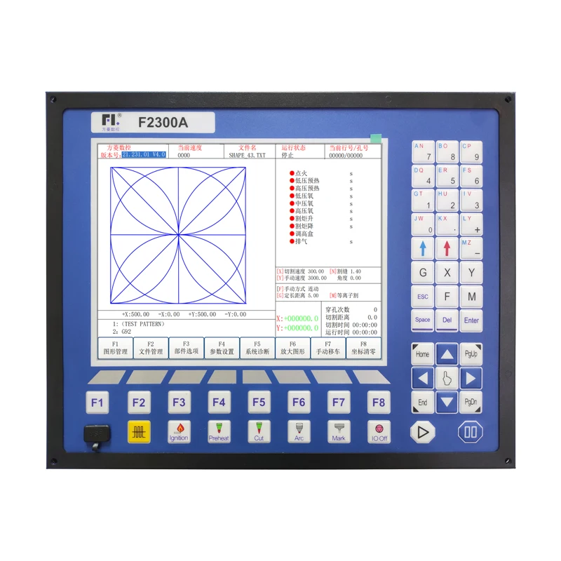 Система плазменного контроллера Fangling F2100B F2300B F2300A, контроллер с ЧПУ
Система плазменного контроллера Fangling F2100B F2300B F2300A, контроллер с ЧПУ