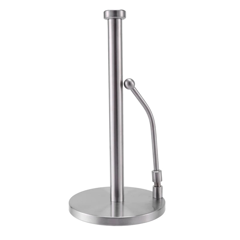 Paper Towel Holder Stainless Steel Standing Tissue Holder One-Handed Tear, Perfect Modern Design For Kitchen Keeps Kitchens Coun
Paper Towel Holder Stainless Steel Standing Tissue Holder One-Handed Tear, Perfect Modern Design For Kitchen Keeps Kitchens Coun