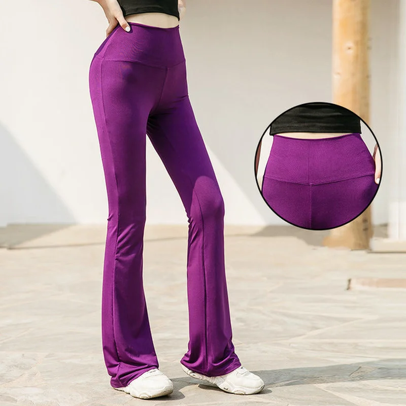 Purple Pants for Women Elastic High Waist Flared Pants Leisure Running Sweatpants WomenThin Streetwear Women Bottoms Pants
Purple Pants for Women Elastic High Waist Flared Pants Leisure Running Sweatpants WomenThin Streetwear Women Bottoms Pants