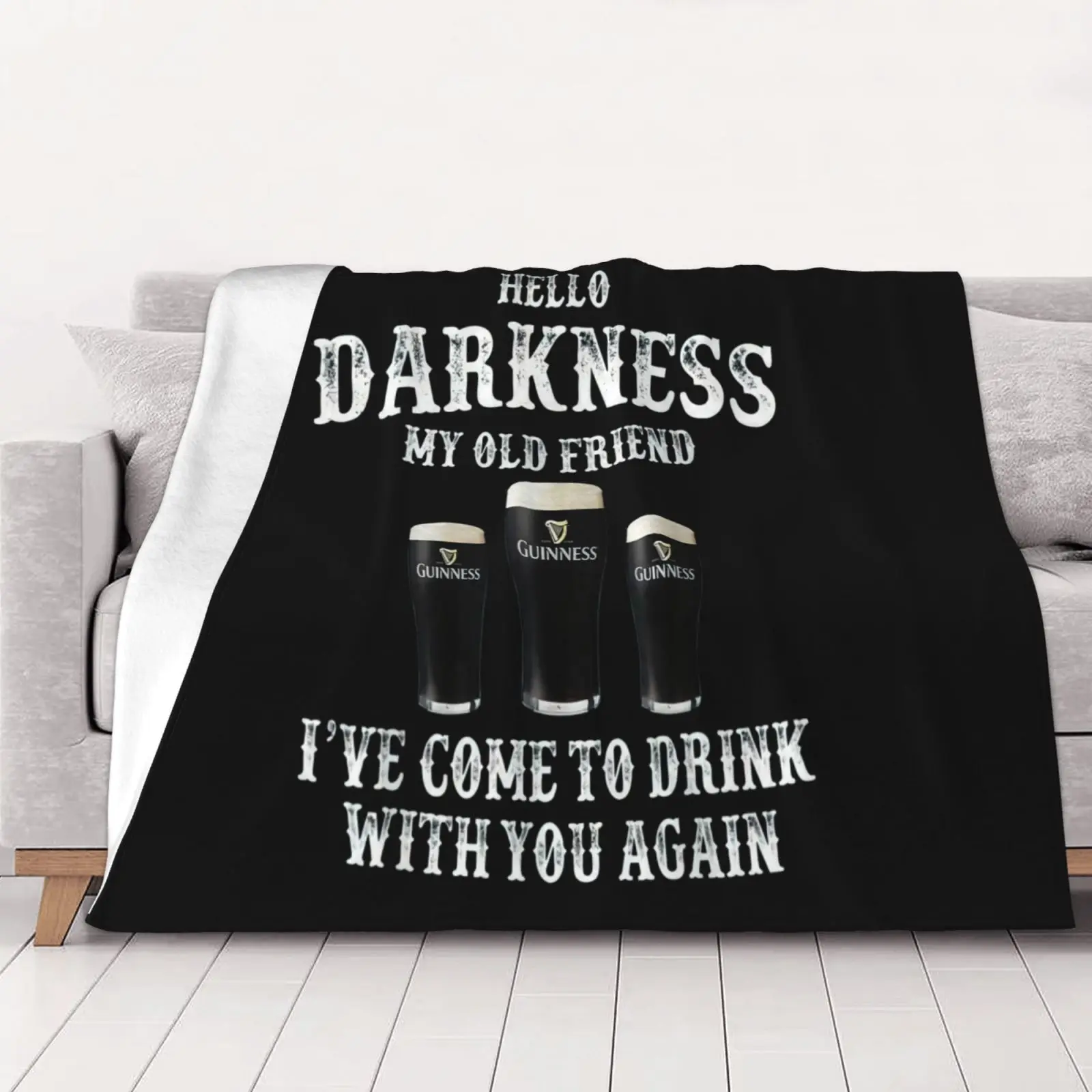 Hello Darkness My Old Friend Guiness Beer 1 Bed Covers Blankets Anime Blanket Warmer Sofa Blanket
Hello Darkness My Old Friend Guiness Beer 1 Bed Covers Blankets Anime Blanket Warmer Sofa Blanket