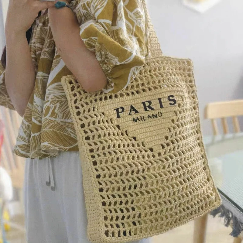 2023 New In Hollow Out Letter Decorate Inner Pocket Shoulder National Beach Tote Bag And Purse Luxury Designer Handbag For Women
2023 New In Hollow Out Letter Decorate Inner Pocket Shoulder National Beach Tote Bag And Purse Luxury Designer Handbag For Women