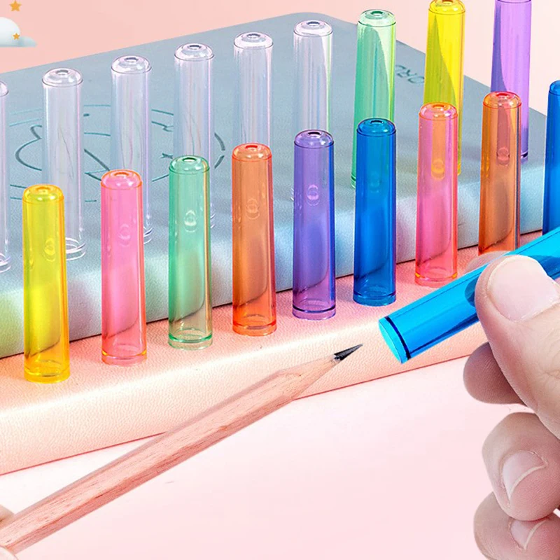 6PCS Transparent Candy Color Plastic Pencil Extender Pen Protector Cap Pencil Cap Pencil Cover For Student Children Stationery
6PCS Transparent Candy Color Plastic Pencil Extender Pen Protector Cap Pencil Cap Pencil Cover For Student Children Stationery