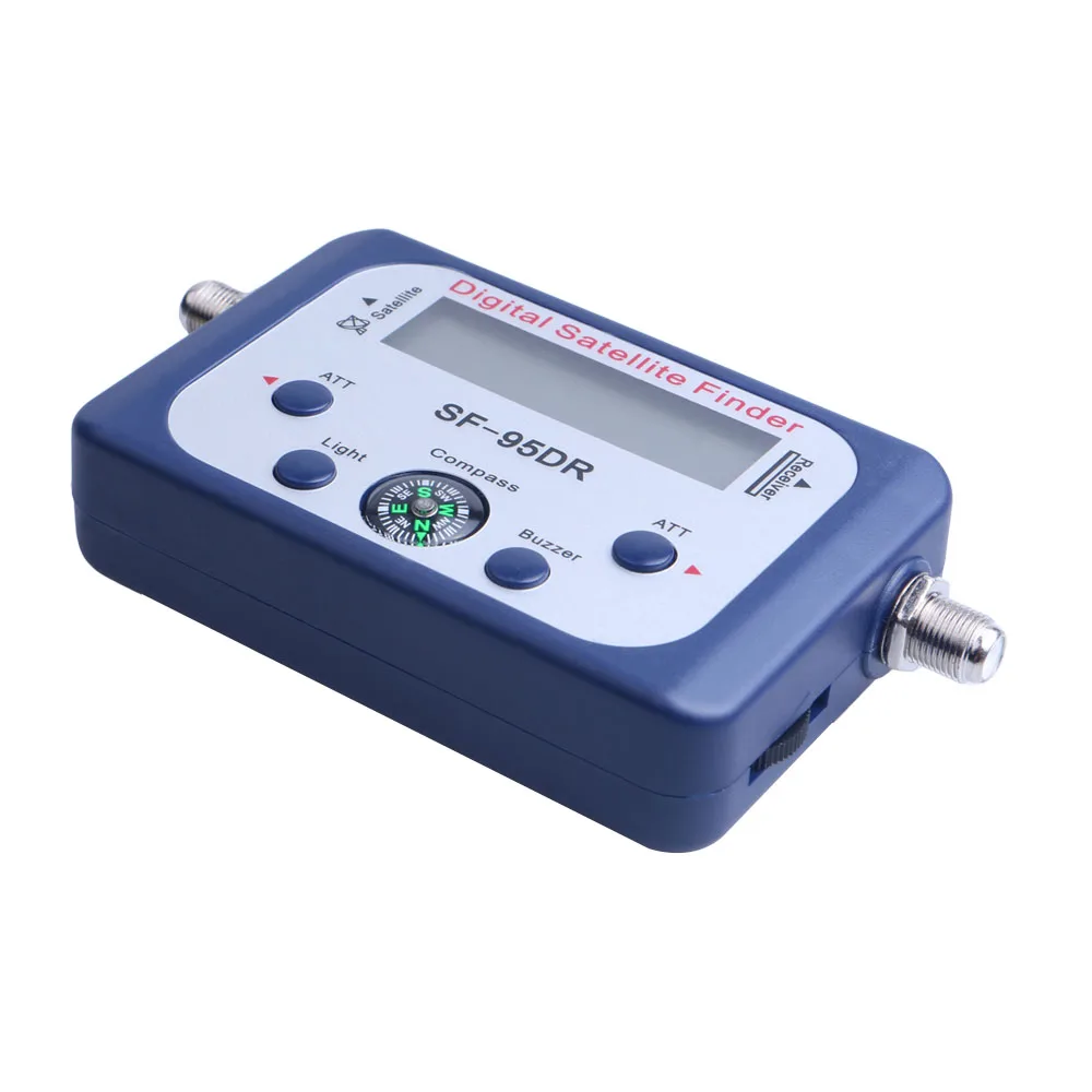 Digital SF-95DR Meter Satlink Receptor Satellite Finder TV Signal Receiver Sat Decoder Satfinder LCD Display
Digital SF-95DR Meter Satlink Receptor Satellite Finder TV Signal Receiver Sat Decoder Satfinder LCD Display