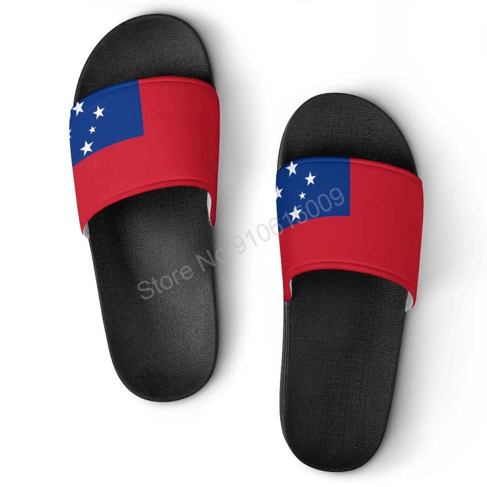 Samoa Flag Men Women Slippers Summer Beach Sandals Casual Indoor Outdoor Comfortable Footwear 36-46
Samoa Flag Men Women Slippers Summer Beach Sandals Casual Indoor Outdoor Comfortable Footwear 36-46