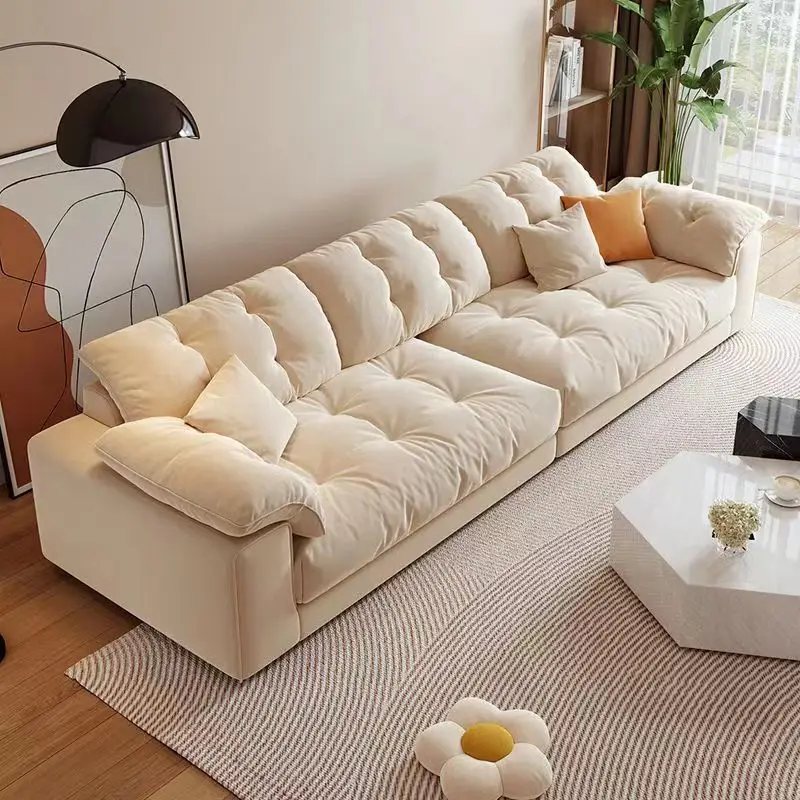

Индивидуальные Современные диваны для гостиной, дизайнерские Угловые скандинавские ленивые диваны для гостиной, белые одноканальные салонные домашняя мебель Fg25