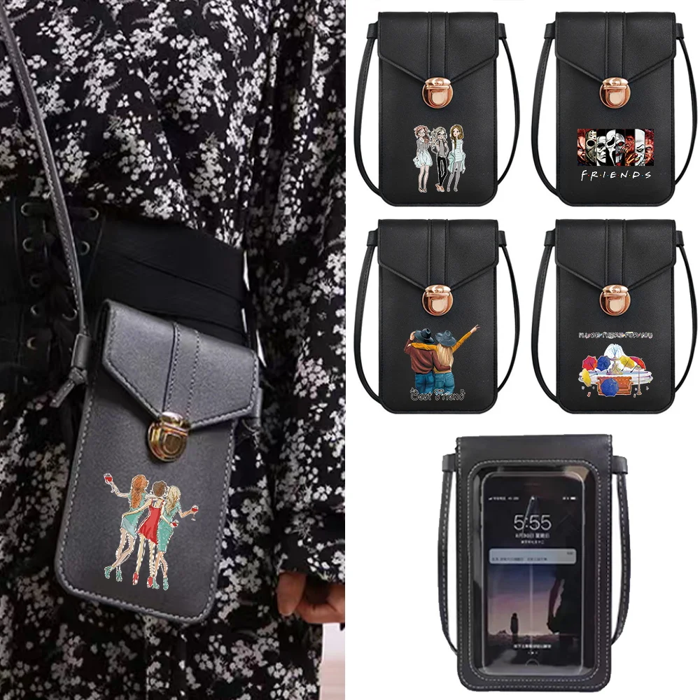 Universal Waterproof Phone Case Mobile Cover for IPhone 13 12 11 Pro Max Huawei Samsung Friends Pattern PU Shoulder Bag Purse
Universal Waterproof Phone Case Mobile Cover for IPhone 13 12 11 Pro Max Huawei Samsung Friends Pattern PU Shoulder Bag Purse