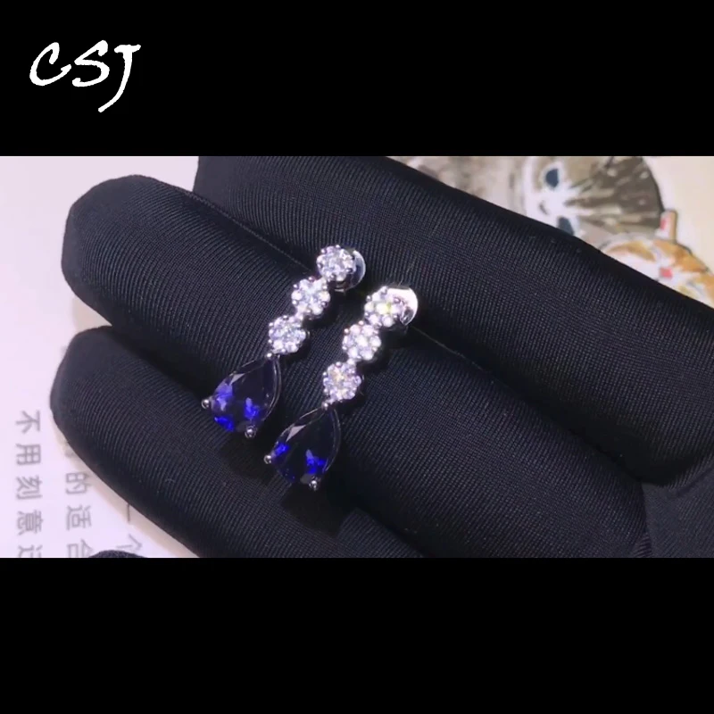 Женские серьги из натурального кордиерита CSJ, серебряные серьги из стерлингового серебра 925 пробы с драгоценным камнем 4 мм, вечерние свадебные серьги в подарок
Женские серьги из натурального кордиерита CSJ, серебряные серьги из стерлингового серебра 925 пробы с драгоценным камнем 4 мм, вечерние свадебные серьги в подарок