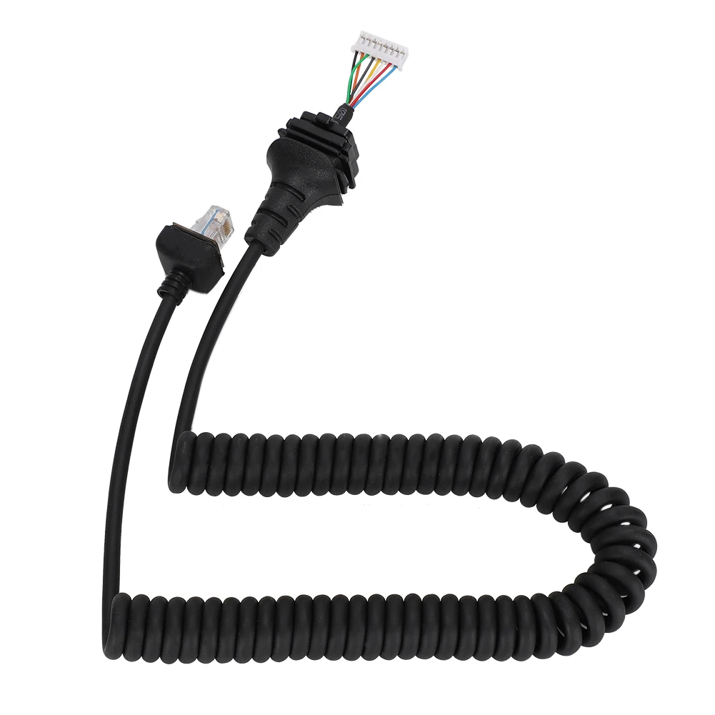

Микрофон для динамика, сменный кабель для микрофона, шнур подходит для радиомикрофона ICOM, кабель для микрофона для динамика, кабель для микр...