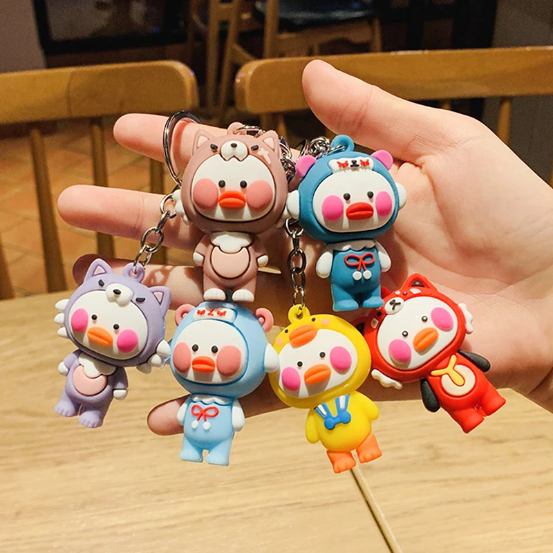 Kawaii Lalafanfan Duck Keychains Animal Helmet Little Yellow Duck Figure Key Chain Bag Decor Ducks Doll Toys Kids Birthday Gifts
Kawaii Lalafanfan Duck Keychains Animal Helmet Little Yellow Duck Figure Key Chain Bag Decor Ducks Doll Toys Kids Birthday Gifts