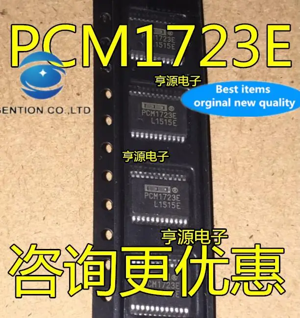 

10pcs 100% orginal new in stock PCM1723 PCM1723E digital-to-analog converter chip SSOP-24