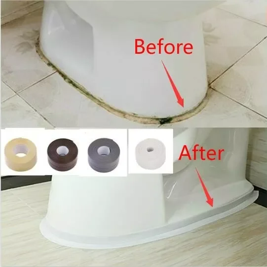 PVC Material Sink Stove Crack Strip Kitchen Bathroom Bathtub Corner Sealant Tape Waterproof
PVC Material Sink Stove Crack Strip Kitchen Bathroom Bathtub Corner Sealant Tape Waterproof