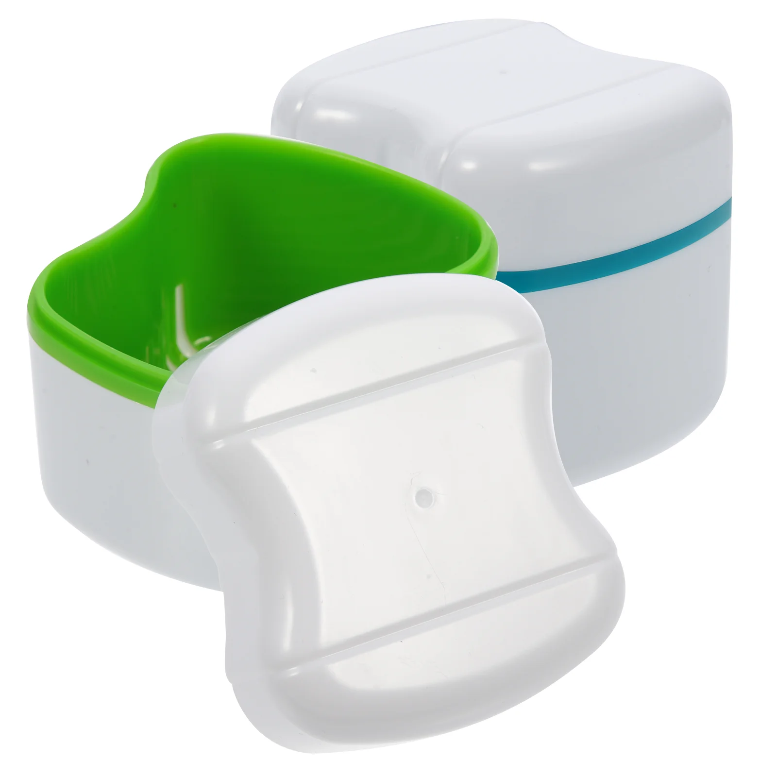 2 Pcs Denture Box Case Denture Bath Box Case Dental False Teeth Storage Box with Rinsing Basket (Green + Lake Green) Tooth
2 Pcs Denture Box Case Denture Bath Box Case Dental False Teeth Storage Box with Rinsing Basket (Green + Lake Green) Tooth
