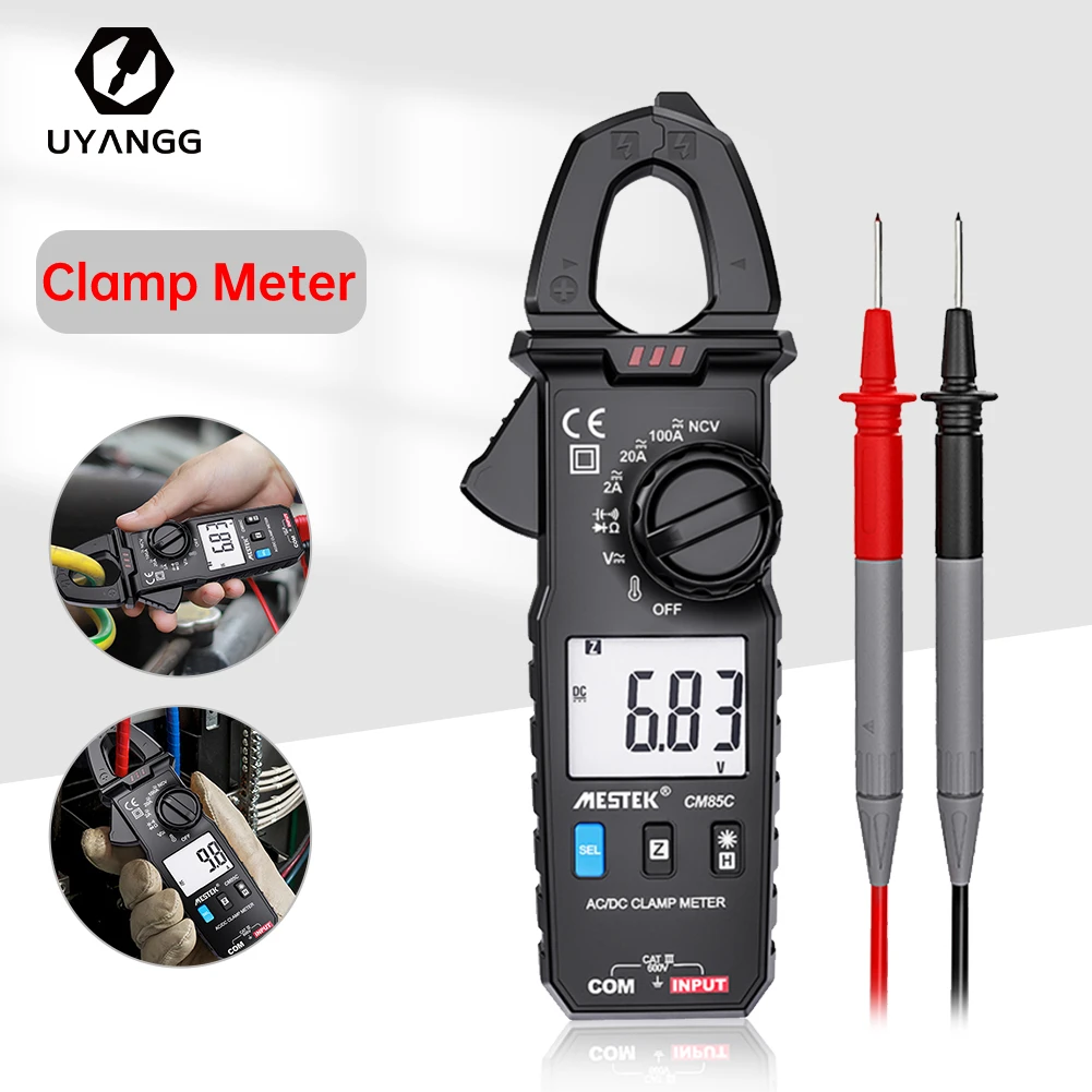 UYANGG Mini Clamp Meter Multimeter NCV Auto Range Clamp AC DC Multimeter 600V 100A Current Voltage Tester Digital Electric Tools
UYANGG Mini Clamp Meter Multimeter NCV Auto Range Clamp AC DC Multimeter 600V 100A Current Voltage Tester Digital Electric Tools