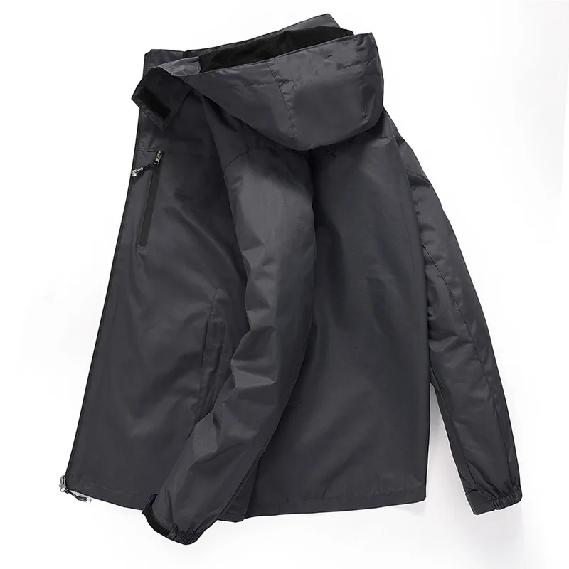 Men's Casual Waterproof Jacket 2022 Spring Autumn Tourism Windbreaker Bomber Jacket Male Raincoat Windproof Hooded Coat 6XL 7XL
Men's Casual Waterproof Jacket 2022 Spring Autumn Tourism Windbreaker Bomber Jacket Male Raincoat Windproof Hooded Coat 6XL 7XL