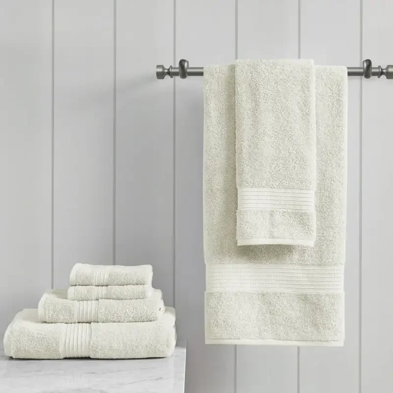 Organic 6 Piece 100 Percent Cotton Towel Set for SPA Bathroom Bath Towels for Adults Children
Organic 6 Piece 100 Percent Cotton Towel Set for SPA Bathroom Bath Towels for Adults Children