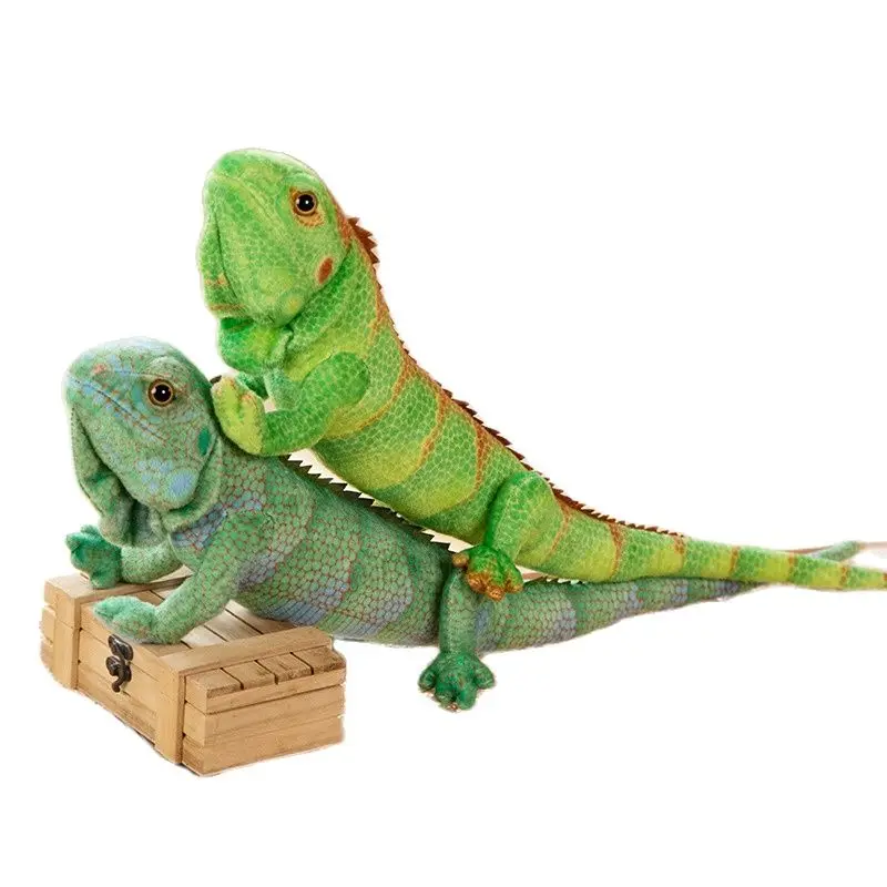 

New Styles Simulation Lizard Plush Toys Real Like Lacertid Stuffed Soft Animal Toy Room Car Decor Gift for Girls Boys