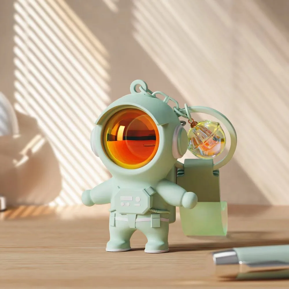 Astronaut Female Bag Hanging Couple Key Chain Keychain Pendant Luminous Keychain Key Chain Sunset Light Light Glowing Keychain
Astronaut Female Bag Hanging Couple Key Chain Keychain Pendant Luminous Keychain Key Chain Sunset Light Light Glowing Keychain