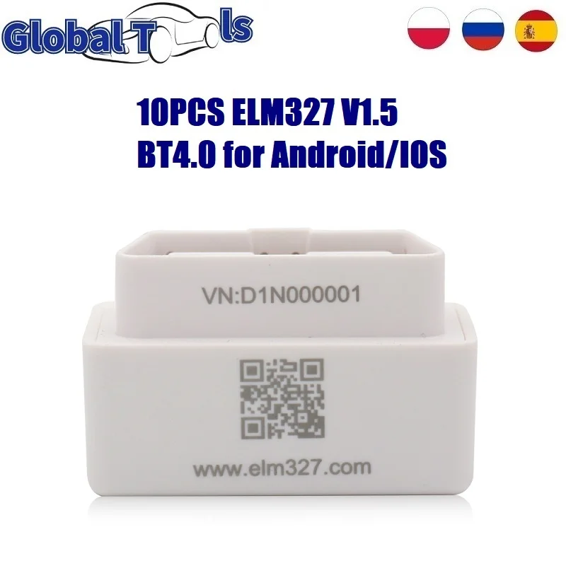 10PCS/LOT Super Mini ELM327 V1.5 BT 4.0 Dual Mode Scanning Tool Fast Download Upgrade Check Fault Codes Supports 9 Protocols
10PCS/LOT Super Mini ELM327 V1.5 BT 4.0 Dual Mode Scanning Tool Fast Download Upgrade Check Fault Codes Supports 9 Protocols