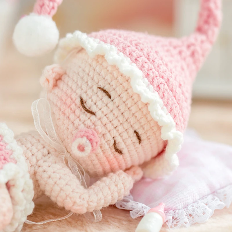 Susan's Family DIY Crochet Kit Newborn Baby Doll Materials Package with Tools+ Chinese Instructions + Video
Susan's Family DIY Crochet Kit Newborn Baby Doll Materials Package with Tools+ Chinese Instructions + Video