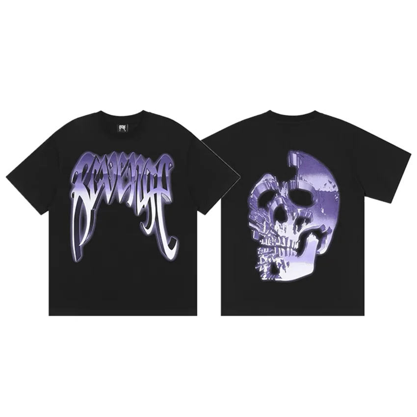 Purple Skull Print XXXtentacion Revenge T Shirts Men Women T-shirt Summer Style Revenge Top Tees
Purple Skull Print XXXtentacion Revenge T Shirts Men Women T-shirt Summer Style Revenge Top Tees