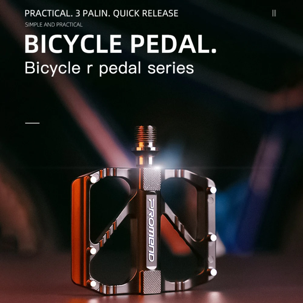 Universal Bicycle Pedal 3 Bearings Pedal Bike Pedal Anti-slip Footboard Bearing Quick Release Aluminum Alloy Bike Accessories
Universal Bicycle Pedal 3 Bearings Pedal Bike Pedal Anti-slip Footboard Bearing Quick Release Aluminum Alloy Bike Accessories