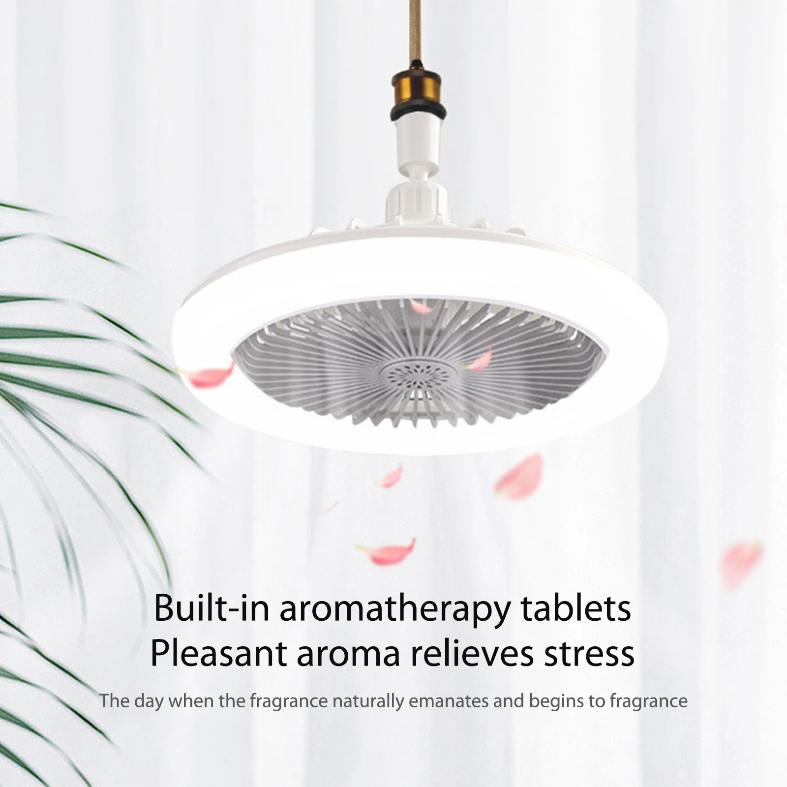 E27 LED Ceiling Fan Lamp 3-Gear Speed Cooling Fan Remote Control Fan Light Dimmable Ceiling Light Electric Fan Ventilator Lamp
E27 LED Ceiling Fan Lamp 3-Gear Speed Cooling Fan Remote Control Fan Light Dimmable Ceiling Light Electric Fan Ventilator Lamp