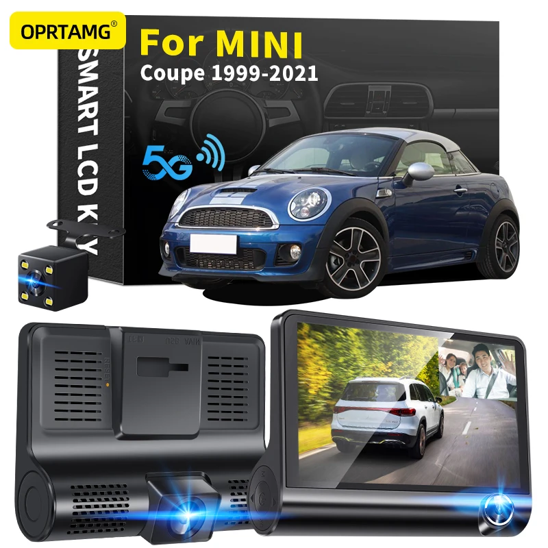 OPRTAMG Dash Cam 540C6 Car DVR 3 Cameras Lens 4.0 Inch 1080P dashcam For MINI Coupe 1994 1995 1996 1997-2018 2019 2020 2021 2022
OPRTAMG Dash Cam 540C6 Car DVR 3 Cameras Lens 4.0 Inch 1080P dashcam For MINI Coupe 1994 1995 1996 1997-2018 2019 2020 2021 2022