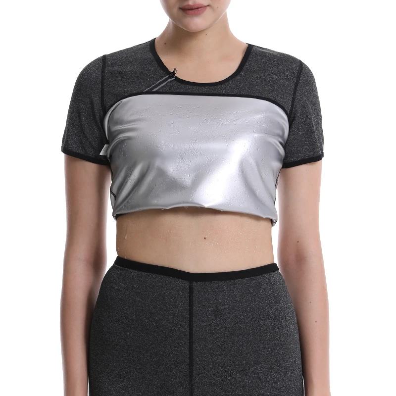 Women Sauna Suit Waist Trimmer Polymer Sauna Shirt Sweat Enhancing Body Shaper Slimming Waist Trianer Workout Shapewear Zip Tops
Women Sauna Suit Waist Trimmer Polymer Sauna Shirt Sweat Enhancing Body Shaper Slimming Waist Trianer Workout Shapewear Zip Tops