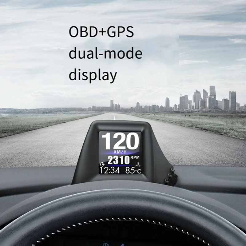 OBD + GPS вождение автомобиля A401 проекционный дисплей спидометр давление масла