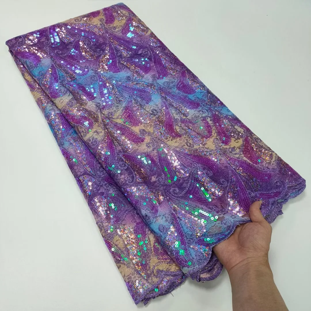 Multicolor Sequin African Lace Fabric 2022 French Mesh Lace Fabric Bridal High Quality Sequins Net Tulle Lace For Women Dresses
Multicolor Sequin African Lace Fabric 2022 French Mesh Lace Fabric Bridal High Quality Sequins Net Tulle Lace For Women Dresses