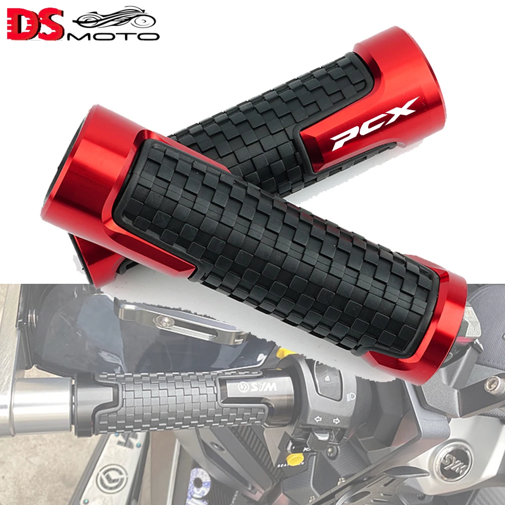 

For HONDA PCX 125 150 160 PCX125 PCX150 PCX160 2022 2023 Newest Handle Bar Grips 7/8" 22MM Motorcycle CNC Aluminum Accessories