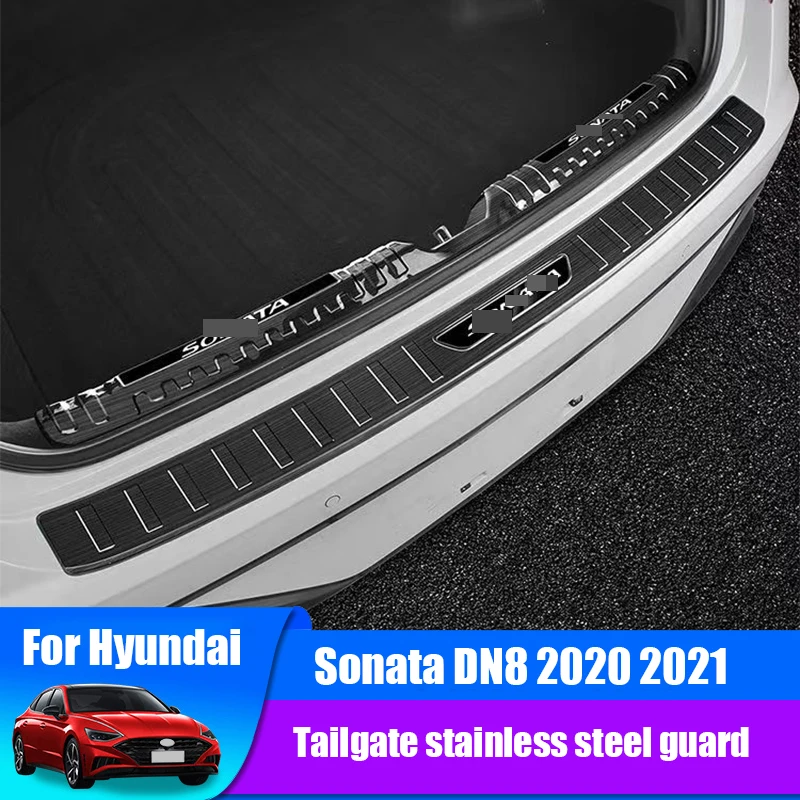 Для Hyundai Sonata DN8 2020 2021 защитная накладка на багажник из нержавеющей стали для автомобильного интерьера
Для Hyundai Sonata DN8 2020 2021 защитная накладка на багажник из нержавеющей стали для автомобильного интерьера