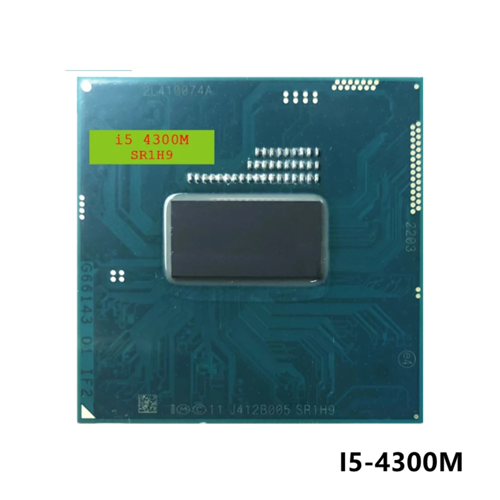 Процессор Intel Core I5-4300M SR1H9, процессор i5 4300M для ноутбука, Разъем G3 rPGA946B, подходит для чипсета HM86/HM87
Процессор Intel Core I5-4300M SR1H9, процессор i5 4300M для ноутбука, Разъем G3 rPGA946B, подходит для чипсета HM86/HM87