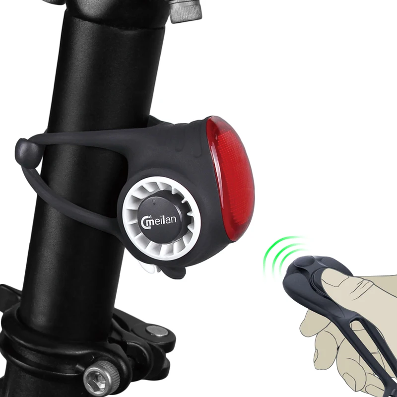 Meilan S3 BiKe Taillight COB Lighting Source Bicycle Smart Wireless Remote Control 150 Decibel Electric Bell Burglar Alarm
Meilan S3 BiKe Taillight COB Lighting Source Bicycle Smart Wireless Remote Control 150 Decibel Electric Bell Burglar Alarm