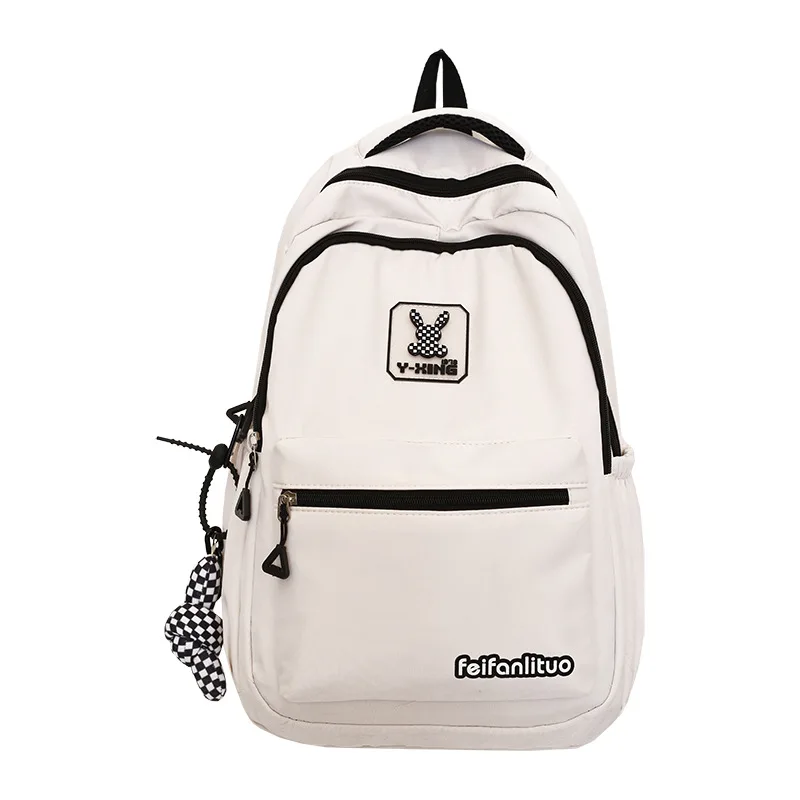 Schoolbag Female INS Wind Junior High School Male Simple Nylon Backpack College Student Leisure Travel Computer Bag
Schoolbag Female INS Wind Junior High School Male Simple Nylon Backpack College Student Leisure Travel Computer Bag