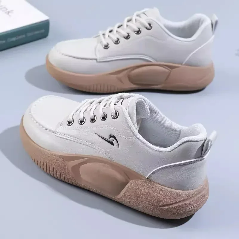 Autumn Women's Low Top Sneakers Fashion Lace Up Platform Shoes for Women Outdoor Anti-slip Casual Walking Shoes Zapatos De Mujer
Autumn Women's Low Top Sneakers Fashion Lace Up Platform Shoes for Women Outdoor Anti-slip Casual Walking Shoes Zapatos De Mujer
