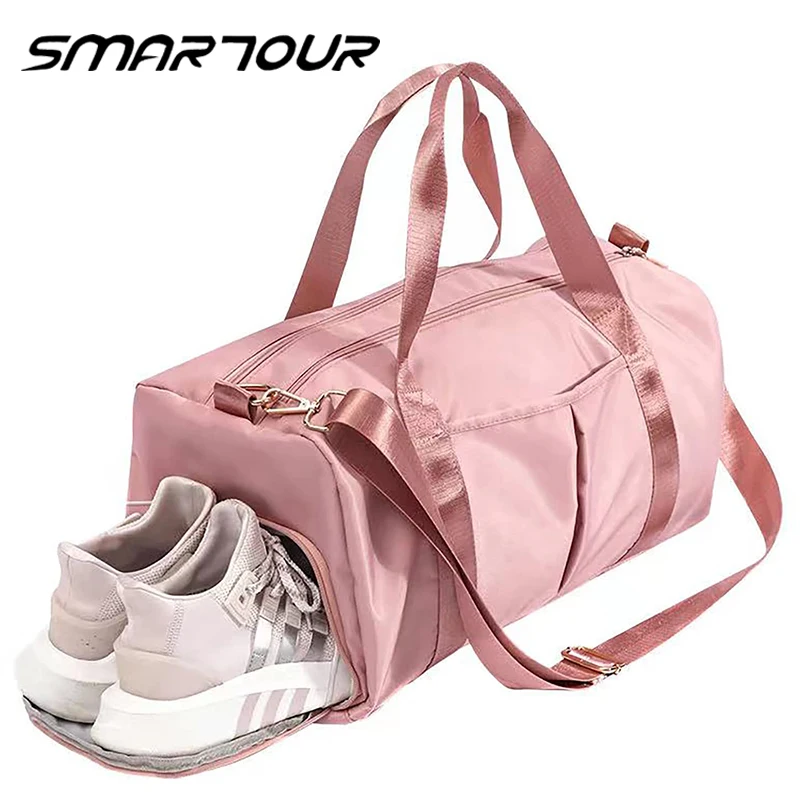 Dry and Wet Seperation Gym Bag Women with Pocket Shoes Compartment, Sports Travel Duffel Bag Training Handle Shoulder Yoga Bag
Dry and Wet Seperation Gym Bag Women with Pocket Shoes Compartment, Sports Travel Duffel Bag Training Handle Shoulder Yoga Bag