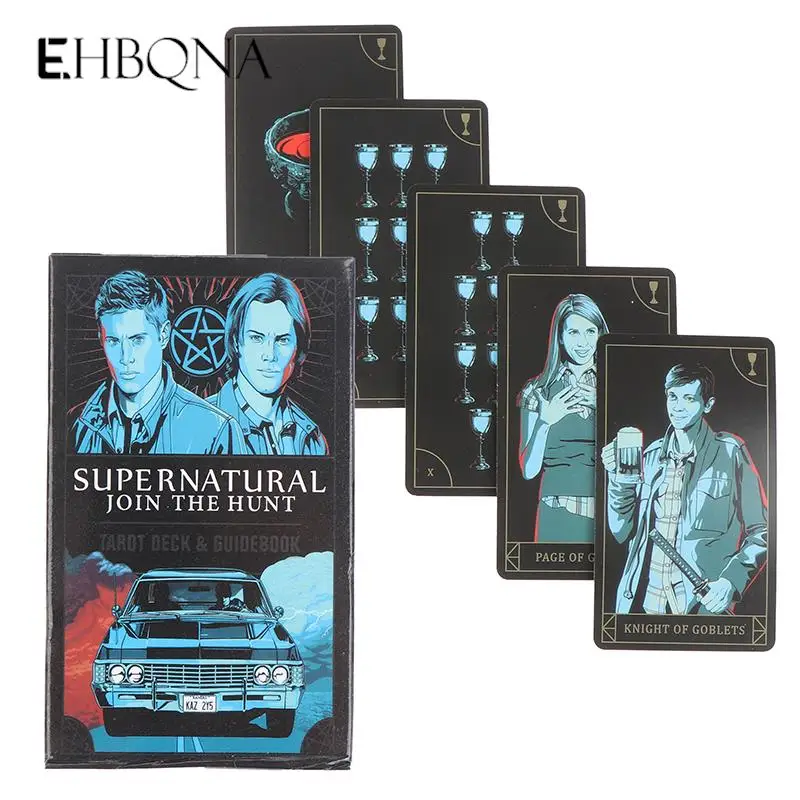 78 Cards Supernatural Tarot Deck And Guidebook Card Game Gift With Pdf Guidebook Card Game Board Game Beginners Fortune-telling
78 Cards Supernatural Tarot Deck And Guidebook Card Game Gift With Pdf Guidebook Card Game Board Game Beginners Fortune-telling