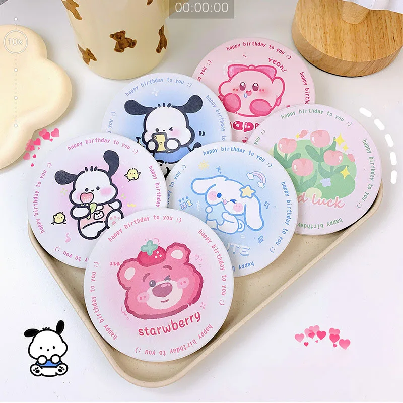 Cinnamoroll Sanrio Cup Mat Round Kawaii Insulation Anti-Scald Non-Slip Kuromi Household Table Mats Anime Kitchen Accessories
Cinnamoroll Sanrio Cup Mat Round Kawaii Insulation Anti-Scald Non-Slip Kuromi Household Table Mats Anime Kitchen Accessories