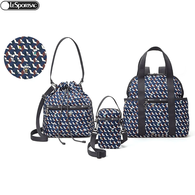 Kawaii Snoopy аниме мультфильм Lesportsac повседневная женская сумка-мессенджер, косметичка, сумка-тоут через плечо U138
Kawaii Snoopy аниме мультфильм Lesportsac повседневная женская сумка-мессенджер, косметичка, сумка-тоут через плечо U138