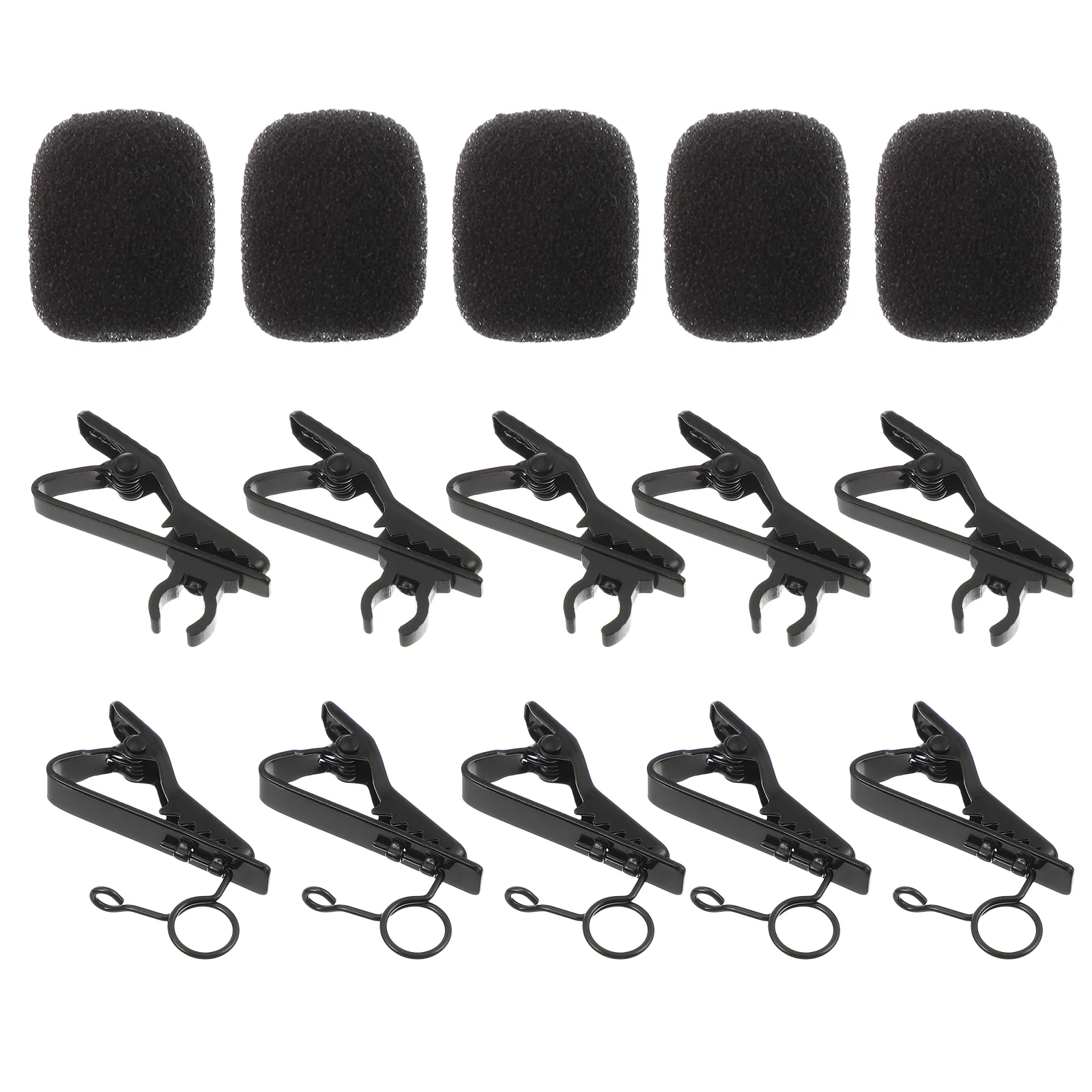18pcs Microphone Replacement Metal Lapel Mic Clips Microphone Windscreen Cover Microphone Metal Tie Clips
18pcs Microphone Replacement Metal Lapel Mic Clips Microphone Windscreen Cover Microphone Metal Tie Clips