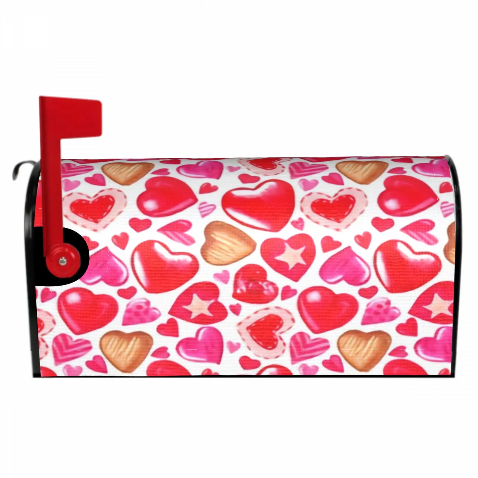 Valentine's Day Watercolor Red Heart Magnetic Mailbox Cover Standard Post Box Cover Wrap Decoration Garden Outdoor
Valentine's Day Watercolor Red Heart Magnetic Mailbox Cover Standard Post Box Cover Wrap Decoration Garden Outdoor