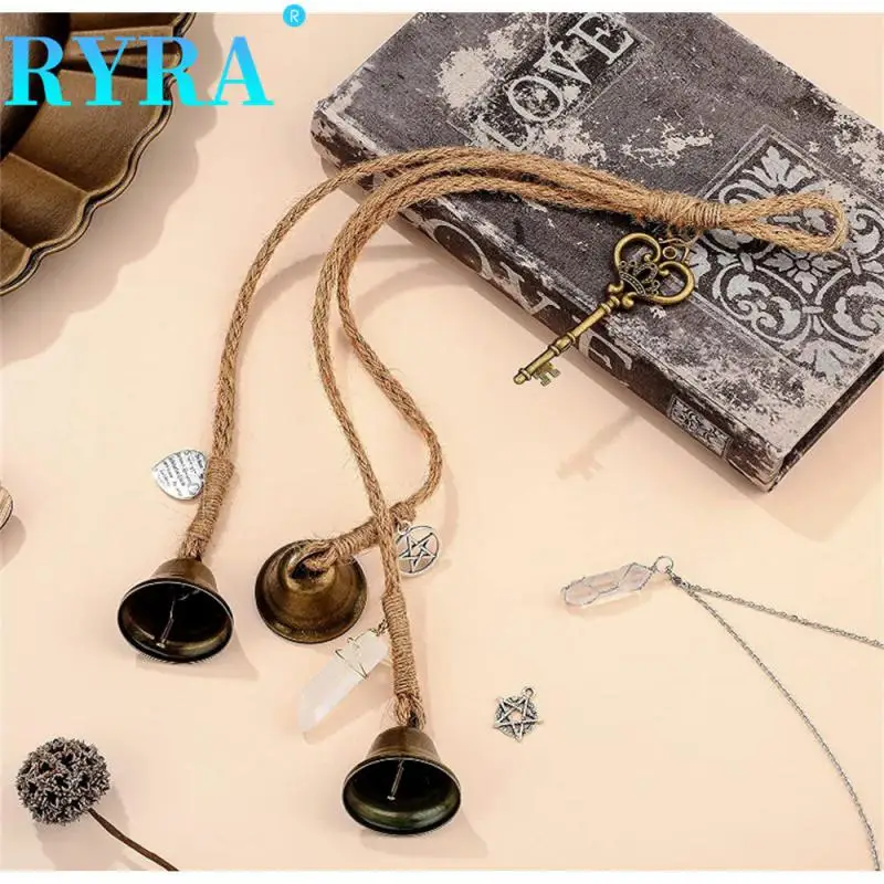 Rattan Wreath Hemp Rope Aeolian Bells Restore Ancient Ways Home Pendants Vintage Antique Wind Chime Outdoor Large Metal Japanese
Rattan Wreath Hemp Rope Aeolian Bells Restore Ancient Ways Home Pendants Vintage Antique Wind Chime Outdoor Large Metal Japanese