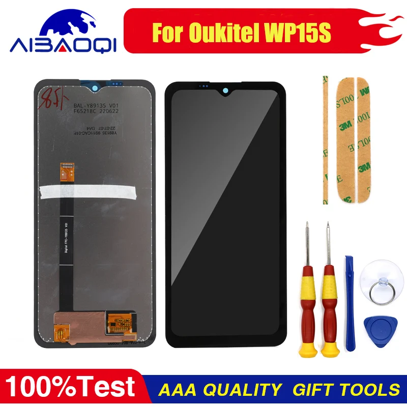 Новый оригинальный для OUKITEL WP13 WP15S дисплей кодирующий преобразователь сенсорного экрана в сборе 100% Новый оригинальный Oukitel WP15 ЖК сенсорный дигитайзер
Новый оригинальный для OUKITEL WP13 WP15S дисплей кодирующий преобразователь сенсорного экрана в сборе 100% Новый оригинальный Oukitel WP15 ЖК сенсорный дигитайзер