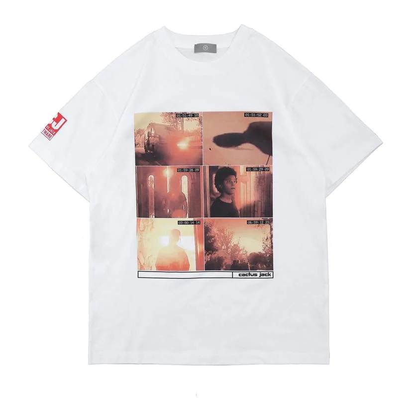22SS Film Clip Graphic Print Cactus Jack T Shirt Men Women EU Size 100% Cotton TRAVIS SCOTT Top Tees Fashion Summer Mon Compte
22SS Film Clip Graphic Print Cactus Jack T Shirt Men Women EU Size 100% Cotton TRAVIS SCOTT Top Tees Fashion Summer Mon Compte