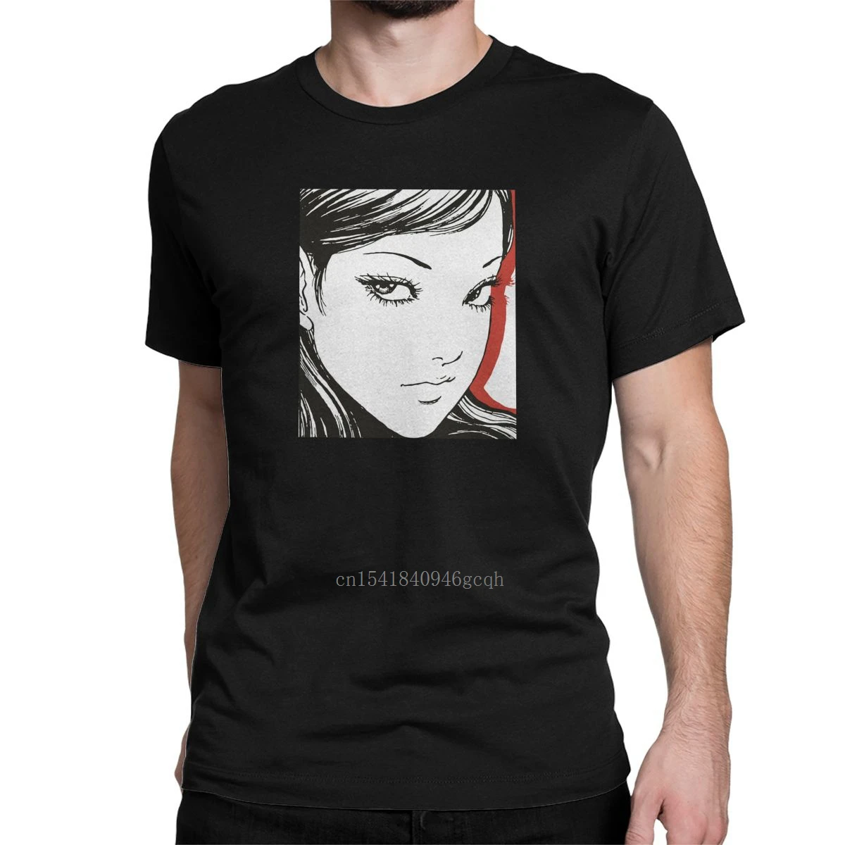 Junji Ito T Shirt Men's Cotton Casual T-Shirt Crew Neck Hallowee Anime Tee Shirt Short Sleeve Clothes Gift Idea
Junji Ito T Shirt Men's Cotton Casual T-Shirt Crew Neck Hallowee Anime Tee Shirt Short Sleeve Clothes Gift Idea