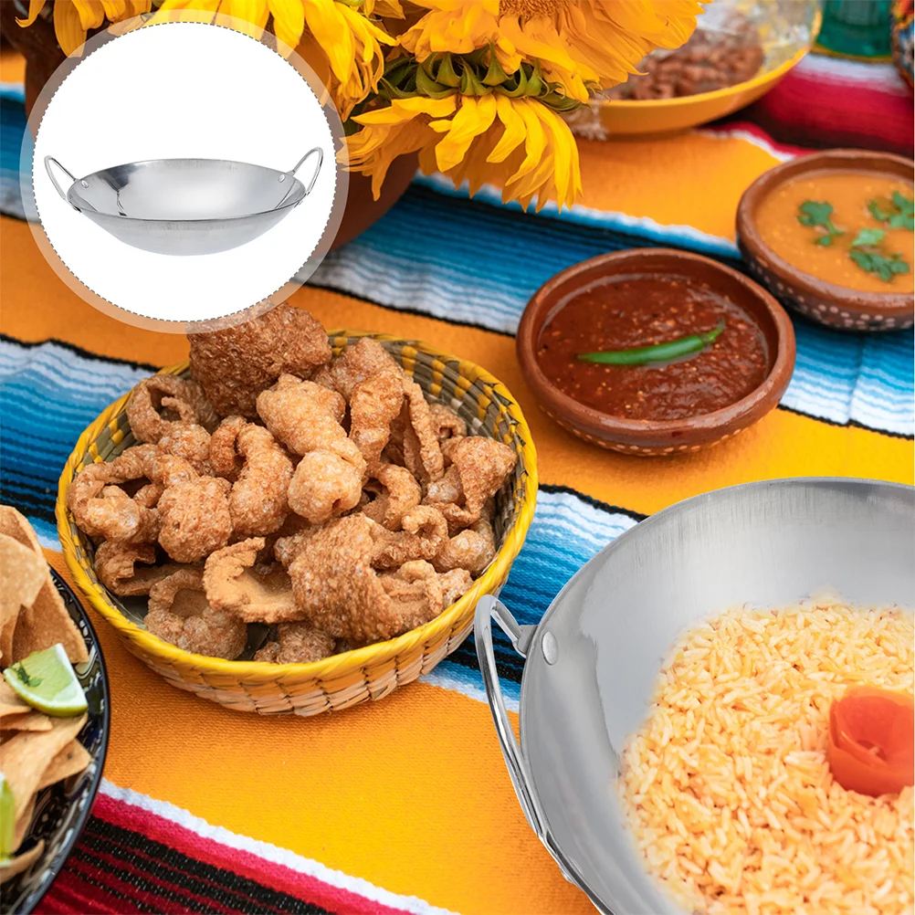 Pan Wok Steel Pot Stainless Cooking Metal Frying Kitchen Chinese Fry Skillet Stir Traditional Hot Carbon Thicken Handle Iron
Pan Wok Steel Pot Stainless Cooking Metal Frying Kitchen Chinese Fry Skillet Stir Traditional Hot Carbon Thicken Handle Iron