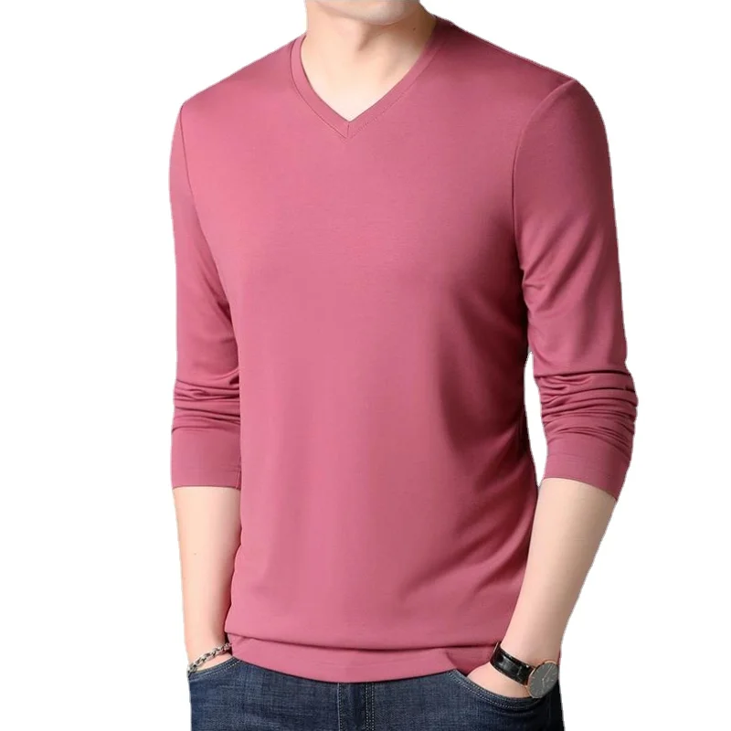 2022 New MEN Spring and Autumn Tops Tees Fashion Men V-Neck Long-sleeved T Shirt 2272-G
2022 New MEN Spring and Autumn Tops Tees Fashion Men V-Neck Long-sleeved T Shirt 2272-G