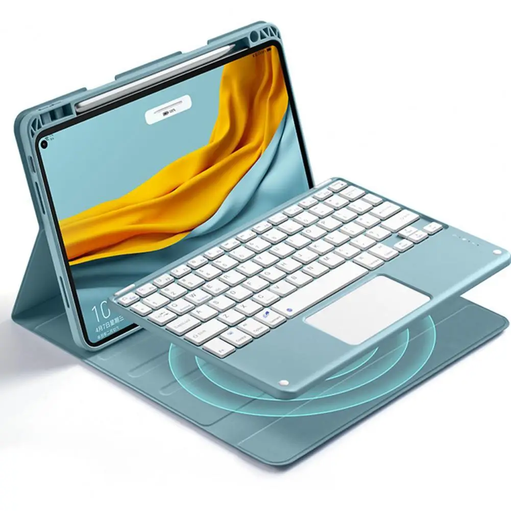 Tablet Keyboard Case Detachable Large Touchpad Tablet Bluetooth-compatible Keypad Cover with Pen Slot for Huawei Matepad Accesso
Tablet Keyboard Case Detachable Large Touchpad Tablet Bluetooth-compatible Keypad Cover with Pen Slot for Huawei Matepad Accesso