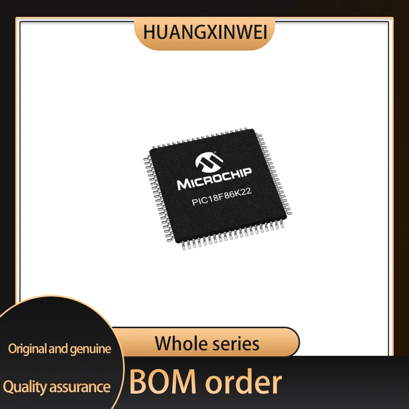 PIC18F86K22-I/PT Package QFP-80 microcontroller PIC18F86K22 Original genuine Welcome to contact us for the price
PIC18F86K22-I/PT Package QFP-80 microcontroller PIC18F86K22 Original genuine Welcome to contact us for the price